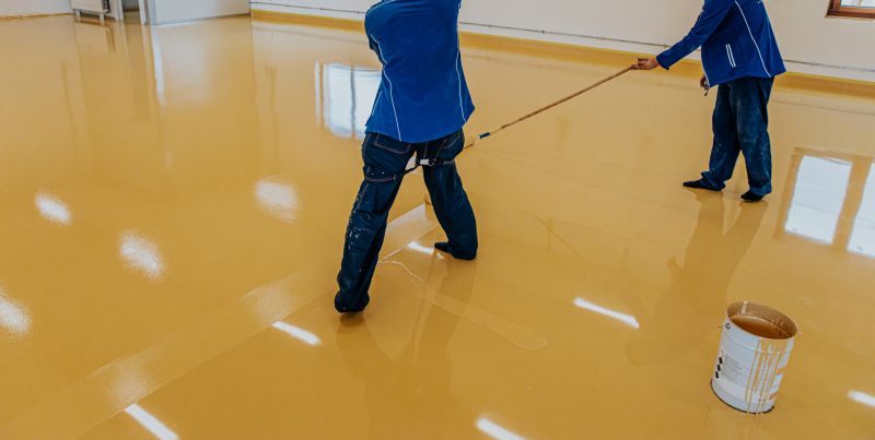 Concrete Floor Waxing