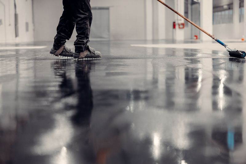 Concrete Floor Waxing