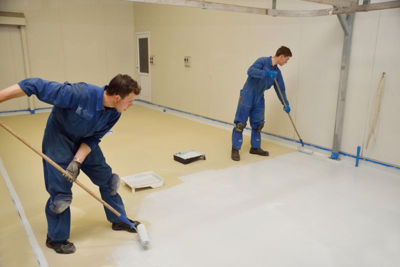 Concrete Floor Waxing