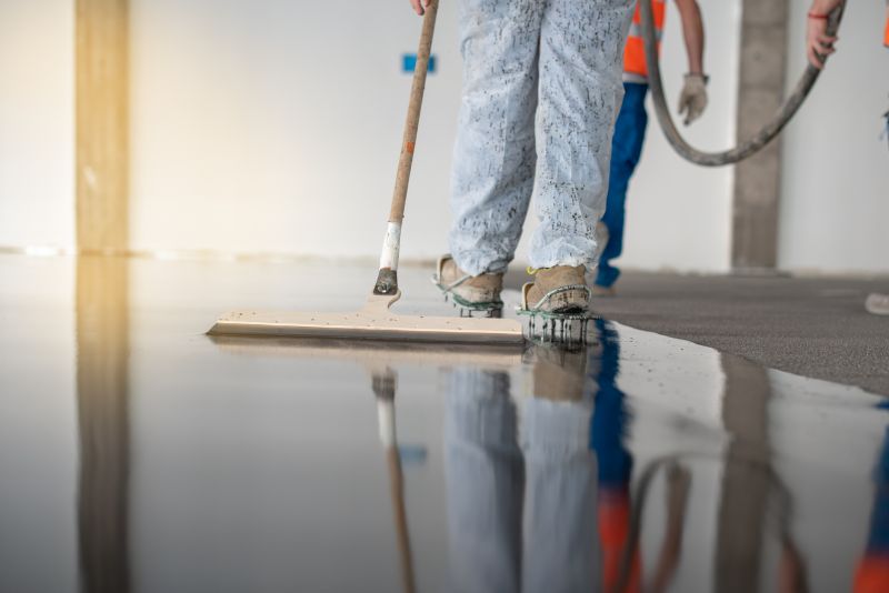 Concrete Floor Waxing