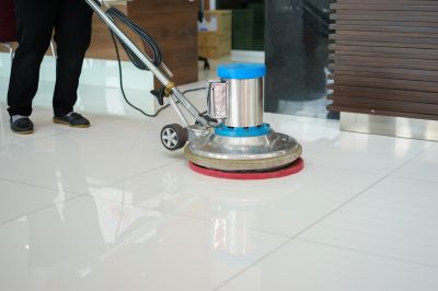 Concrete Floor Waxing